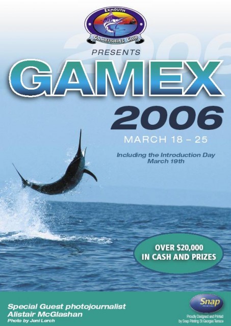 Gamex Brochure 2006 - Front page